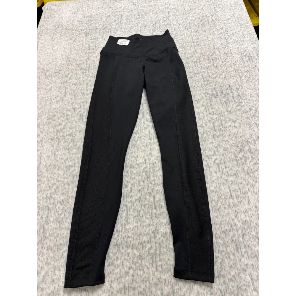 Nike One Dri-Fit‎ HR 7/8 Wrap Tight Womens Black Leggings XS NWT- retagged